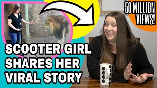 Her Viral Story | This Lion Really Wants Her Scooter