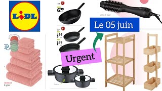 urgent 😱 🚨catalogue lidl ☀️le 05 juin 2023 #lidl #catalogue Lidl France