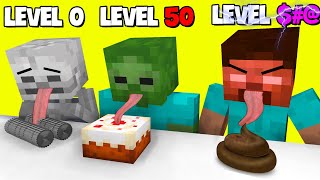 Monster School : LICK RUNNER MOBILE CHALLENGE - Minecraft Animation