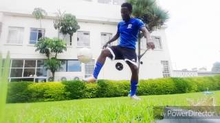 Mazabuka boy Nakambala leopards some crazy skills after a workout LUSAKA ZAMBIA