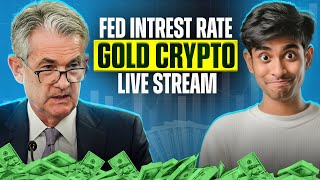 FOMC INTREST RATE DECISION LIVE TRADING IN GOLD FOREX