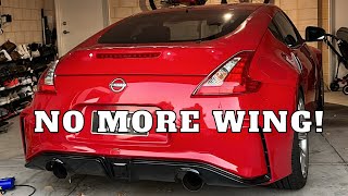 Prepping My 370Z For 326 Power Wing!