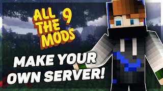 How to Make an All The Mods 9 (ATM9) Server | Modded Minecraft Tutorial