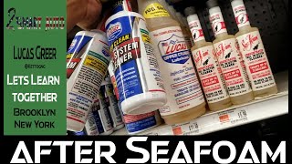 After Seafom / Autozone Vlog / Oil Change #5 in 8 months / valvoline Advance / Lucas Cleaner