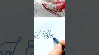 Name Calligraphy #calligraphy #shorts #islamicstatus #namecalligraphy #artvideo #statusvideo #art