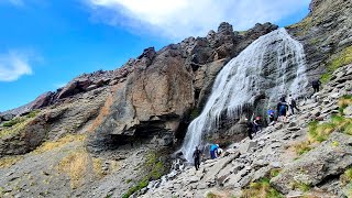 Водопад Девичьи косы, пик Терскол. Турклуб Восход