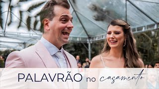 Falei um PAL4VRÃO no casamento Josi e do Luan | MagiCelebrante