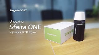 Unboxing of SingularXYZ Sfaira ONE Network RTK Rover