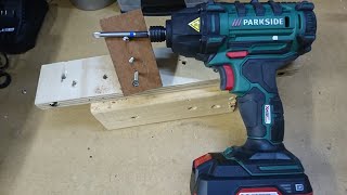 Parkside/Lidl 20v impact driver review - #010