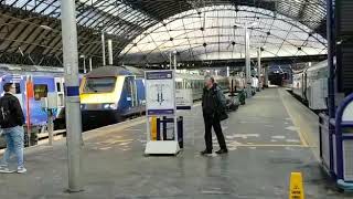 ScotRail HST departs from Glasgow Queen Street