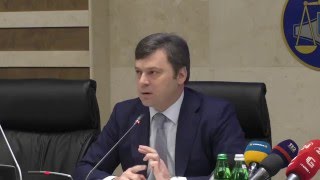 Виступ Першого заступника Голови ДФС Сергія Білана під час прес-конференції, 11 березня