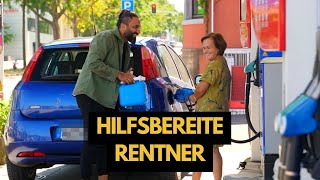 Hilfsbereite Rentner werden überrascht