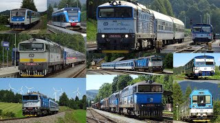 Vlaky na trati 292 "Slezský Semmering" 25.7. - 1.8.2020