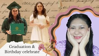 Birthday and Graduation pinag sabay na handaan 9- 16 -grad/ 9-119-2024 birthday | Letecia Luperte QA