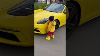 #Месье_Даниэль ⚜️ и желтая машина #asphalt8 #porsche #kids #kidsvideo