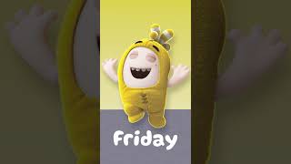 Oddbods Days of the Week #oddbods