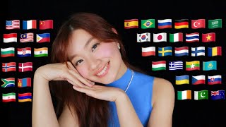 ASMR "Good Night" in 40 Different Languages