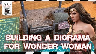 Hot Toys WB 100 Wonder Woman Base Diorama Construction