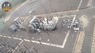 400KV Sub-Station Yard Overview || 0.4 Million Volt