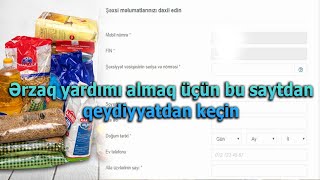 Aztəminatlı ailələr buradan qeydiyyatdan keçənlərə sovqat veriləcək - TAM İZAHLI