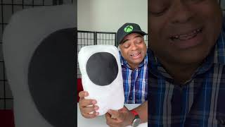 Xbox sent me this TALKING Xbox Series S Plushie Pillow! #shorts