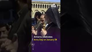 Armenia celebrates Army Day on January 28