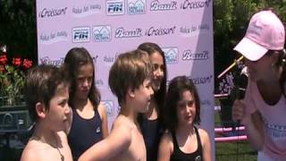 Bauli a Swim For Children: intervista ai dolcissimi staffettisti!