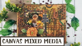 💚***Tutorial Canvas Mixed Media***💚***Kora Projects***💚