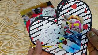 Heartshape Card Tutorial || Easy Crafts || Handmade Card || Gifts || Explosion Box || AASI CREATIONS