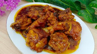 YUK BIKIN JUGA‼️AYAM MASAK 3 SAOS‼️RASANYA ENAK,MANIS,GURIH,BIKIN NAGIH