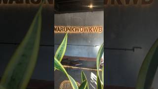 WarunkWowKWB Jl Panglima Sudirman39 Kota Batu #cafebatu #kulinerbatu