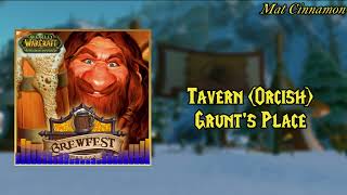 World of Warcraft: Taverns & Brewfest - 12 Tavern (Orcish) Grunt's Place