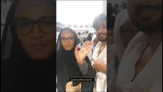 Iqreeb Perform Umrah 🕋#sistrology #iqrakanwal #iqreeb #performumrah #ytshorts #viral