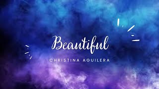 Christina Aguilera - Beautiful Lyrics