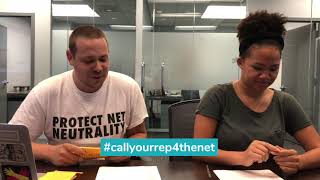 They're back! Net Neutrality activists sing to save the 'net.