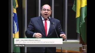 Prascidelli denuncia impeachment como tentativa de golpe.