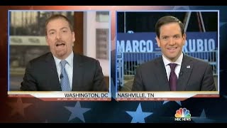 Marco Rubio Post SC / Meet the Press with Chuck Todd 2/21/16