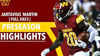 Jartavius “Quan” Martin FULL 2023 Preseason Highlights | Commanders Week 1-3 (prod. Underrated_ej2)