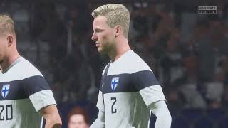 FIFA 22 UEFA national League - Finland VS Romania