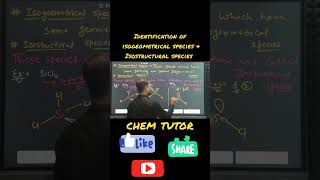 CHEMICAL BONDING|🔥IDENTIFICATION OF ISOSTRUCTURAL & ISOGEOMETRICAL SPECIES OF MOLECULE|CLASS 11TH |