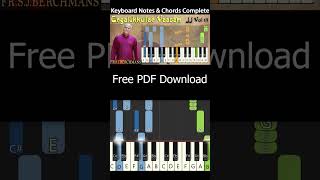 Engalukkulle Vaasam Keyboard Notes & Chords | எங்களுக்குள்ளே வாசம் செய்யும் | Berchmans | JJ Vol 13