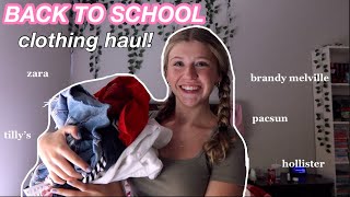 HUGE back to school clothing haul 2024