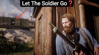 I Never Realized Arthur Becomes Scared of the Enemy Soldier with a Machine Gun If You Don't Kill Him