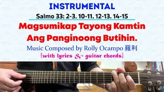 [INSTRUMENTAL Ver 2] for 18 August 2024 Mass | Salmo 33: Magsumikap Tayong Kamtin Ang Panginoong...