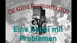 📷 Analoge Fotografie: Eine Rolleiflex 2.8 E Teil-Reparatur