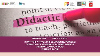 Didattiche attive e per competenze