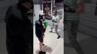 Derda vs Sarp - Boks Sparring Antrenmanı #shorts #boks #sparring #boxing