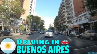 Driving in Buenos Aires | from Saavedra to Belgrano