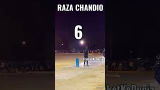 RAZA CHANDIO || Brand Of Karachi || Nice Six In Tape Ball 🏏.