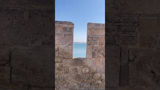 This is how Akko was protected from invaders coming from the sea